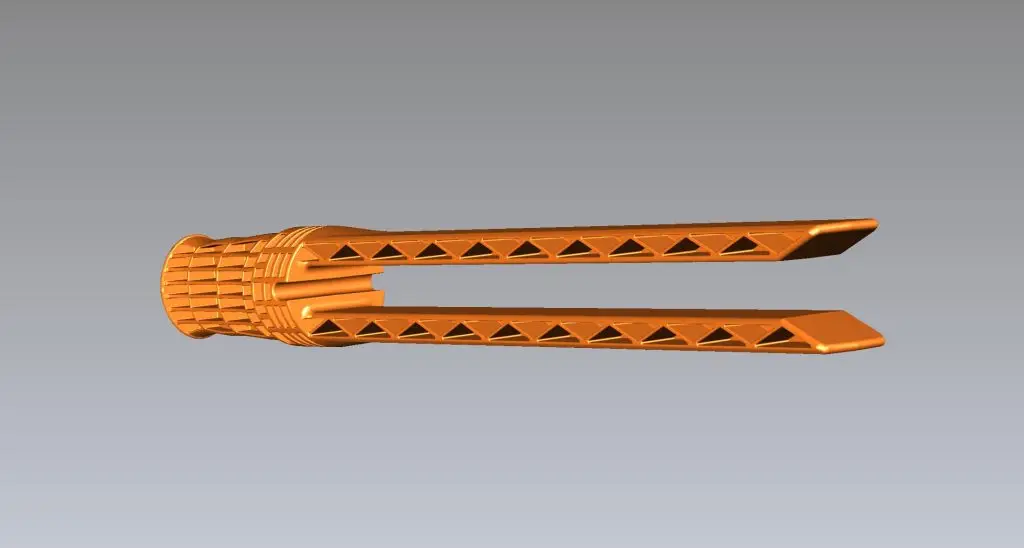 Length of Arms of Tongue & Groove Easy Hanger™